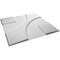 Ekena Millwork Nestor EnduraWall Decorative 3D Wall Panel, White, 19 5/8"W x 19 5/8"H WP20X20NEWH - alternate 3